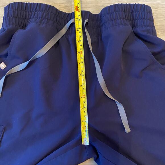 FIGS Navy Blue Zamora Jogger Catarina Top Scrub Set Uniform Women's size Medium - Picture 13 of 14